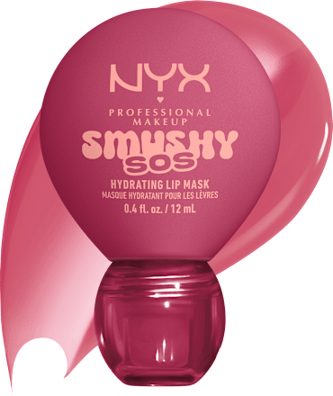 Vlažilna maska za ustnice Smushy SOS, 06 Rose Recharge NYX PROFESSIONAL MAKEUP
