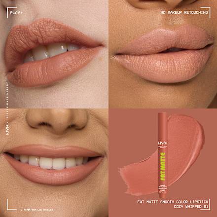 Šminka Fat Matte, 01 Cozy Whipped NYX PROFESSIONAL MAKEUP