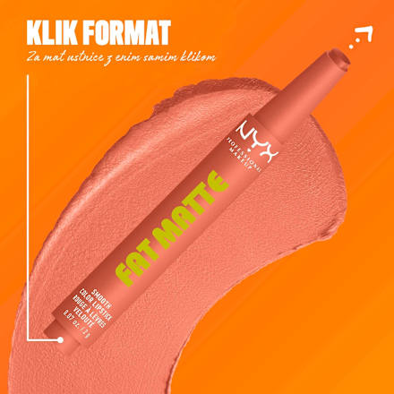 Šminka Fat Matte, 02 Cashmere Cutie NYX PROFESSIONAL MAKEUP
