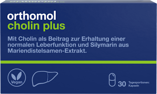 Orthomol Cholin Plus Kapseln 30 Tagesportionen, 60 St orthomol