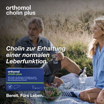 Orthomol Cholin Plus Kapseln 30 Tagesportionen, 60 St orthomol