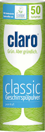 Geschirrspülmittel Pulver Classic claro