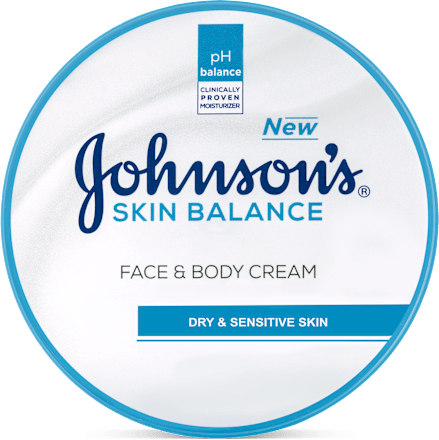 Krema za lice i tijelo Skin Balance, za suhu i osjetljivu kožu Johnson's