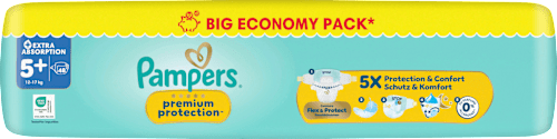 Windeln Gr. 5+ (12-17 kg) Big Economy Pack Pampers premium protection