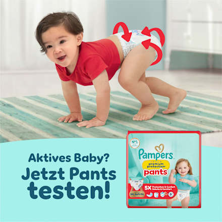 Windeln Gr. 5+ (12-17 kg) Big Economy Pack Pampers premium protection