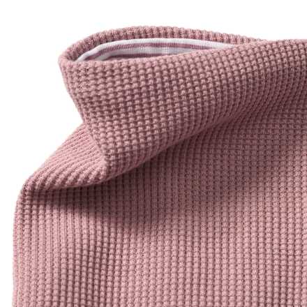 Loop Schal mit Waffel-Struktur, rosa ALANA