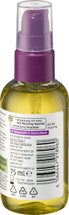 Obnovitveno olje za lase alverde NATURKOSMETIK