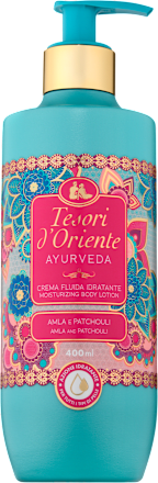 Crema corpo idratante Ayurveda in dispenser Tesori d'Oriente