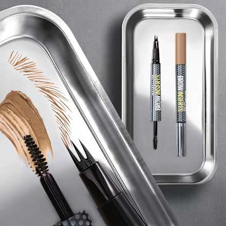 Молив за вежди Brow Inserts 2 в 1, Nr. 2 Soft Brown MAYBELLINE NEW YORK
