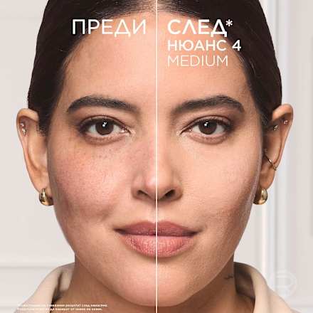 Фон дьо тен крем true match, Nr.4 Light medium L'ORÉAL PARiS