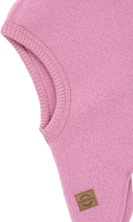Schlupfmütze mit Merinowolle, rosa, Gr. 98/104 Mikk-Line