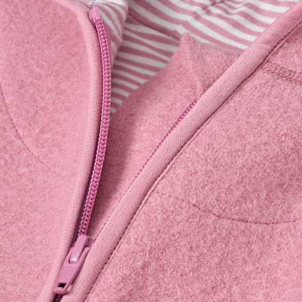 Jacke aus Wollwalk, rosa, Gr. 98/104 ALANA