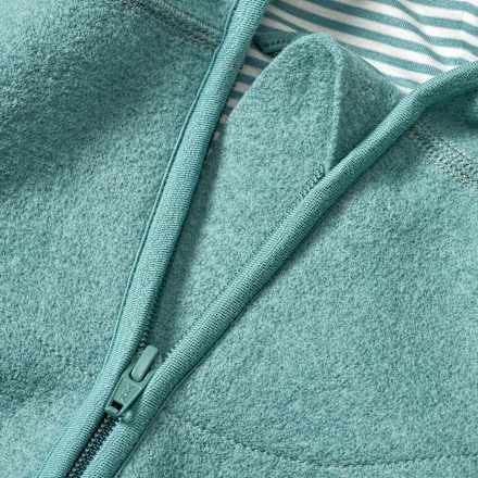Jacke aus Wollwalk, grün, Gr. 98/104 ALANA
