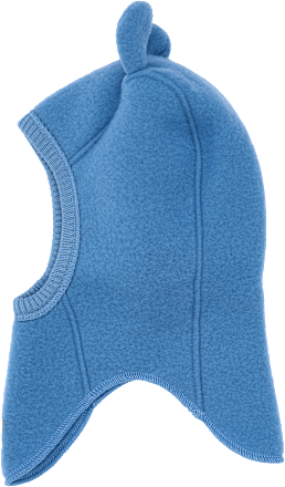 Schlupfmütze mit Merinowolle, blau, Gr. 86/92 Mikk-Line