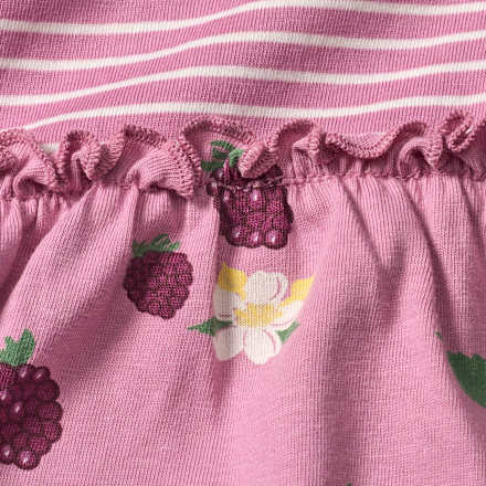 Set mit Tunika & Leggings mit Brombeeren-Muster, rosa, Gr. 80 ALANA