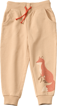 Jogginghose mit Fuchs-Motiv, beige, Gr. 92 ALANA