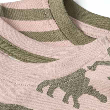 Langarmshirts mit Dino-Muster, grün, Gr. 92 ALANA