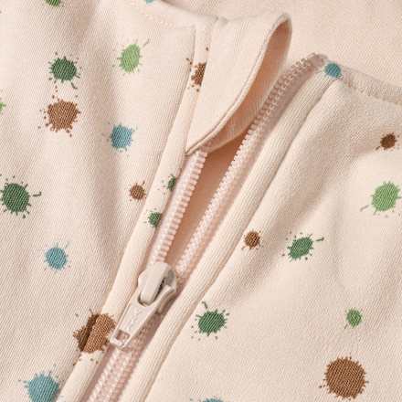 Schlafsack 3 TOG mit Punkte-Muster, beige, 130 cm ALANA