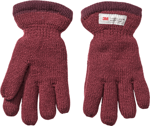 Thermohandschuhe, rot, Gr. 3 PUSBLU
