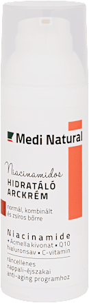 Niacinamidos hidratáló arckrém Medinatural