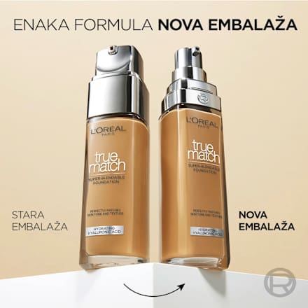 Tekoči puder True Match, 1W Golden Ivory L'ORÉAL PARiS