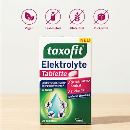 Elektrolyte Tablette 20 St taxofit