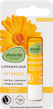Балсамът за устни Intensiv Био невен alverde NATURKOSMETIK