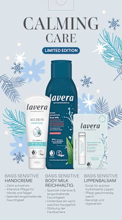 Geschenkset Calming Care lavera NATURKOSMETIK