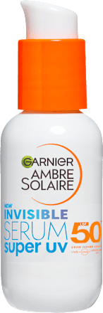 Sonnenfluid Gesicht super UV invisible Serum, LSF 50+ Garnier Ambre Solaire
