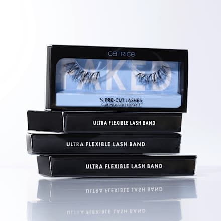 Künstliche Wimpern Faked 3/4 Pre-Cut (1 Paar) CATRICE