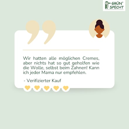 Fettwolle Bio Grünspecht