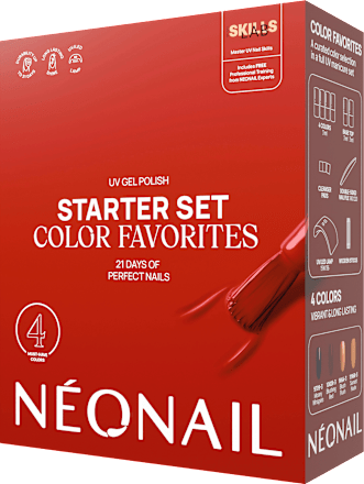 Nageldesign-Zubehör Starter Set Color Favorites NÉONAIL