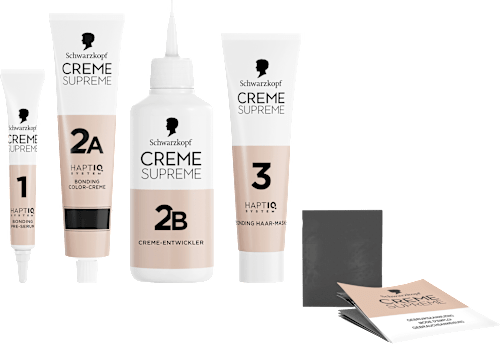 Dauerhafte Coloration Creme Supreme 3-0 Natürliches-Schwarzbraun Schwarzkopf CREME SUPREME