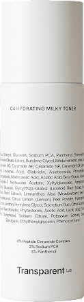 Toner Milky Hydrating Transparent Lab