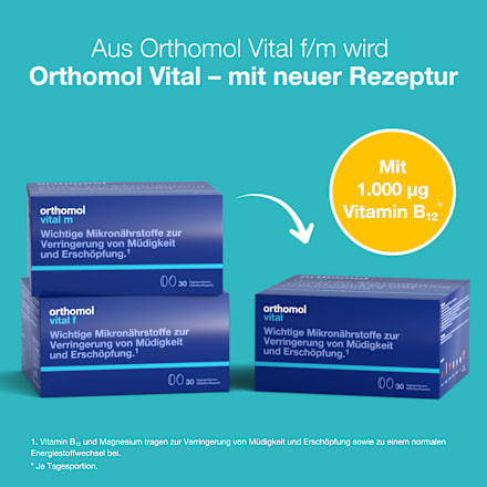 Orthomol Vital f Tabletten/Kapseln 30 St orthomol