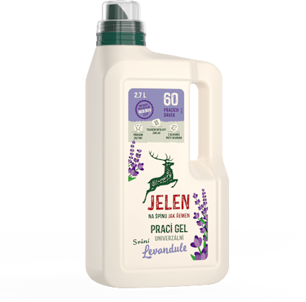univerzální prací gel s vůní levandule JELEN