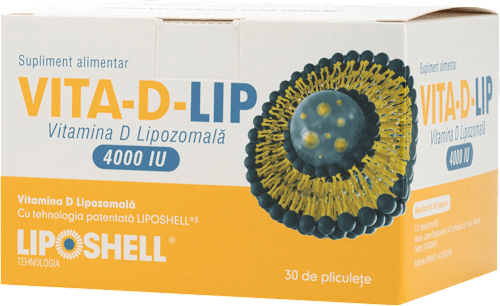 Vitamina D Lipozomală 4000 UI Liporom