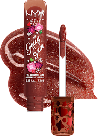 Lipgloss XMAS Jelly Gem 03 Burgundy Bling NYX PROFESSIONAL MAKEUP