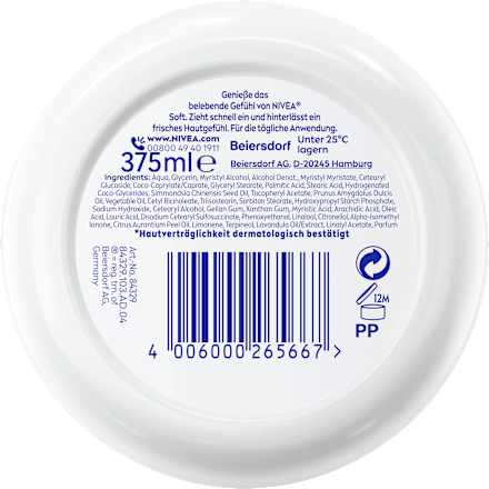 Feuchtigkeitscreme soft im Tiegel NIVEA