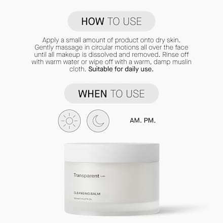 Cleansing Balm Transparent Lab