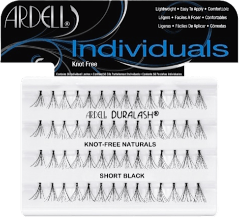 Pojedinačne umjetne trepavice – short black ARDELL