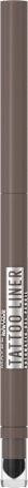 Gélová linka na oči Tattoo Liner Grey MAYBELLINE NEW YORK
