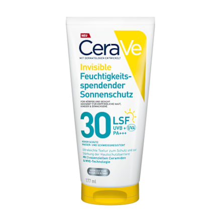 CeraVe Invisible Sonnenschutzlotion Feuchtigkeit LSF30 CeraVe