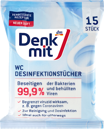 WC Desinfektionstücher Denkmit