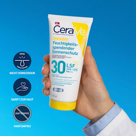 CeraVe Invisible Sonnenschutzlotion Feuchtigkeit LSF30 CeraVe