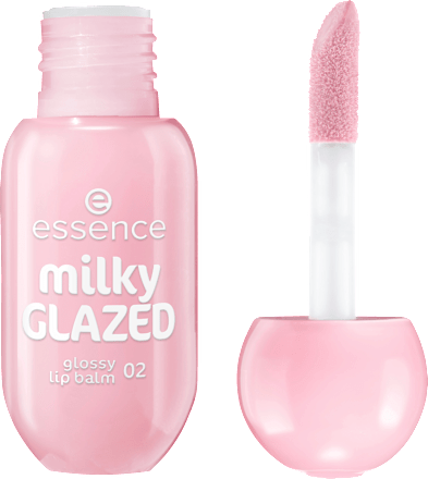 Lipbalm Glossy Milky Glazed 02 Strawberry Whip essence