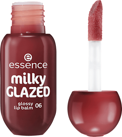 Lipbalm Glossy Milky Glazed 06 Cherry On Top essence