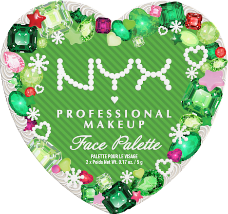 Farbpalette XMAS 01 Gem it out hot NYX PROFESSIONAL MAKEUP