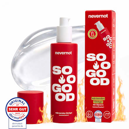 Gleitgel Sooo Good wärmend nevernot