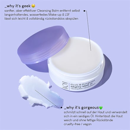 Reinigungsbalsam Mighty Melt Geek&Gorgeous